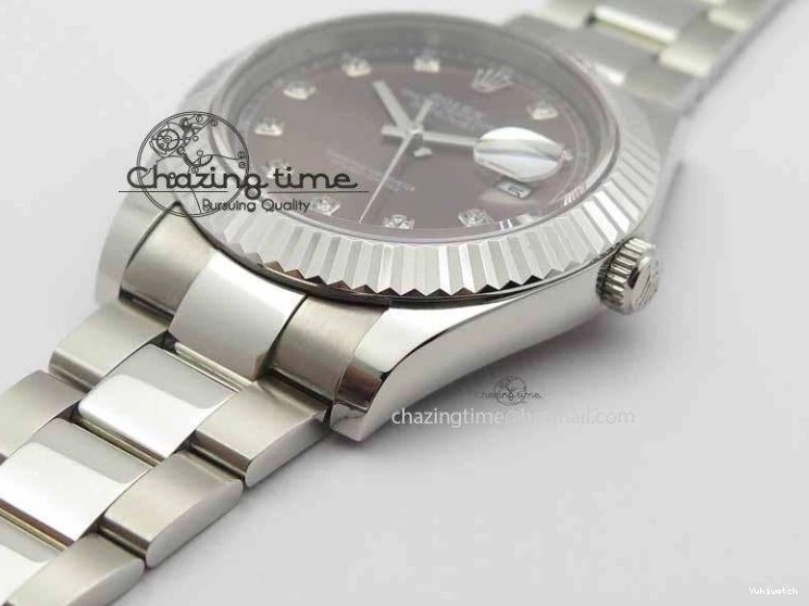 DateJust SS Diam Bracelet II Best SS Edition Maker On BP SA3136 Dial 41mm Gray 0314